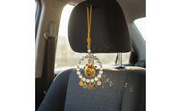 Chinese Fortune Car Ornament Elegant Design Beaded Car Amulet for Women