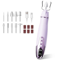 Nail Pen Handheld Nail with Bits Rechargeable for Travel, Beginners
