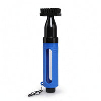 Golf Club Brush with Retractable Clip Textured for Driving Range