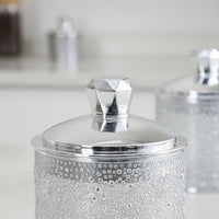 3 Pieces 3 Piece Sealed Jar Set Easy to Clean Clear Kitchen Storage Container