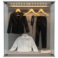 1/6 Scale Male Suit 12 Inch Doll Suit Set Miniature Formal Wear for Collectors, Hobbyists