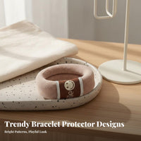 Anti-Scratch Jewelry Protection Sleeve High Elasticity Elastic Bangle Cover Soft Feel for Women, Daily Wear, Housework, Sports