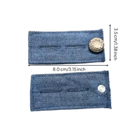 Waistband Adjuster Button, No-Sew for Jeans & Pants