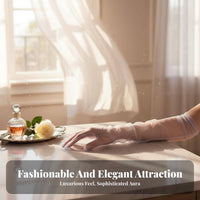 2 Pieces transparent formal Glove Stretchy stylish Accessory Breathable for Photoshoots