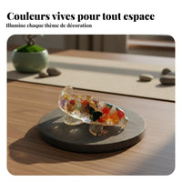 Crystal Koi Aquatic Creature Ornament Wealth Attracting Crushed Stone Aquatic