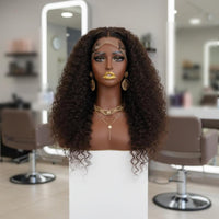 PVC Mannequin Head Smooth Surface Female Mannequin Head Ear Holes for Salons, Salon, Studio