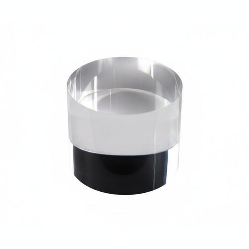 8 Pieces Acrylic Cylinder Riser High Clarity Round Display Base Lightweight