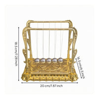 Newton's Cradle Decorative Swinging Ball Desk Decor Desktop Decoration