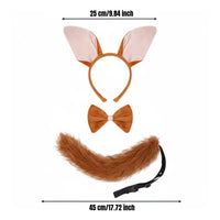 Animal Ear Headband Furry Texture Soft Animal Ears Soft and Comfortable