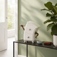 Desktop Organizer Compact Cabinet with Drawers Small Item Storage Cabinet for Bedside Table