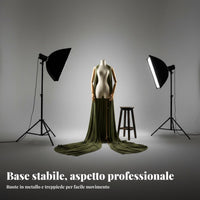 Clothing Display Model Korean Design Female Mannequin Torso Stand