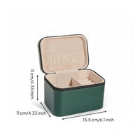 Bangle Organizer Box Zippered Bangle Storage Box Travel-Friendly for Women