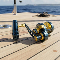 Slow Angle Jigging Reel Antibackward Slow Jigging Reel Heavy Duty for Offshore