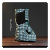 Fracture Foot Warming Cover Protects from and Wear Foot Cast Protector Boot Customizable Fit Cast Protector for Winter