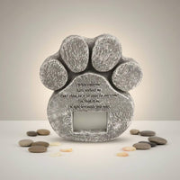 Pet Headstone Picture Frame Indoor Outdoor Pet Remembrance Weather-Resistant