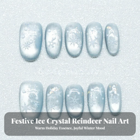 Press On Nail Enhancers, Short Oval, Beautify, For Girls