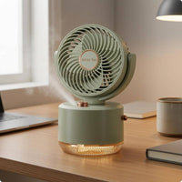 Desktop Cooling Fan Humidifier Top-Fill Home Appliance Matte Finish