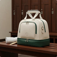 Double Layer Travel Bag Lightweight Waterproof Travel Tote Dry Wet Separation