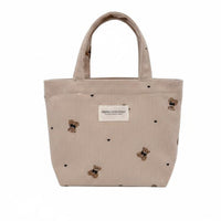 Small animal design Handbag Cute designs Tote Bag Reusable for School, outing, Students