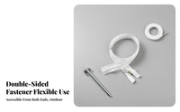 unfastenedEnd Double-Sided Zipper Reversible Slider Closure Hardware Heavy-Duty Fastener Components Long-Lasting for DIY Enthusiasts, Hobbyists, Carports, Outdoor Gear, Bag Making, Craft Projects