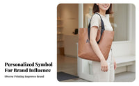 Customizable Logo PP Woven Shopping Bag Double Handles Woven Tote Bag Washable for Retailers, Business Owners, Daily Use, Home Storage