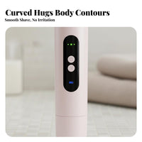 IPX7 Waterproof Double Head Body Shaver Low Noise Women's Electric Razor Type-C Charging for Men, Travel, Bathroom