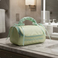 Travel Makeup Bag Multi-Compartment Large Capacity Makeup Case Easy to Clean