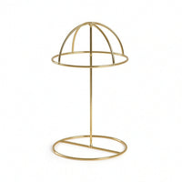 Hat Display Stand Freestanding Cap Display Stand Metal Countertop Hat Holder for Collectors