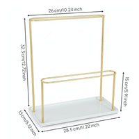 Open Structure Double-Layer Headband Rack Headband Rack Detachable