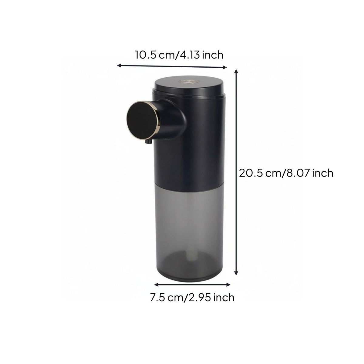 Touchless Foaming Soap Dispenser Wall-Mountable Rechargeable Soap Dispenser