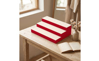 Three-Tier Display Riser Compact Stepped Display Stand Easy to Clean for Counter