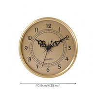 Noiseless Sweep Clock Insert Movement Replacement Home Decor Snap-in Clips