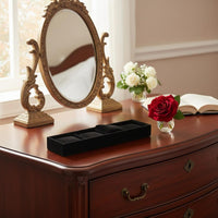 Luxurious Jewelry Display Tray Scuff Protection Watch Pillow Display Case Bracelet Storage Organizer Great Gift for Drawer