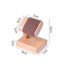 Wooden Watch Stand Upright Support Wooden Watch Display Stand Compact