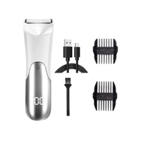 Body Trimmer with Guide Comb Cordless Groomer Portable for Travel