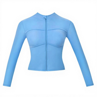 Women UPF 50+ Long Sleeve Aquatic Shirt Quick Dry