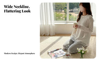 Lace Long Sleeve T-Shirt, Soft Brushed Pullover, Korean Style, Relaxed Fit Top