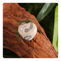 Undrilled Crystal Heart Semi-Finished Assorted Energy Center Stones Pocket Size
