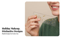 Shimmering Freckle Sticker Faux freckle-like dots Shimmering Freckle Decal for Parties, Women