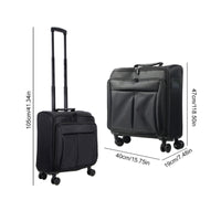 Rolling Makeup Case Hard-Sided Luggage Portable for Weekend Trips, Beauty Lovers