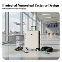 Lightweight Travel Suitcase Adjustable Handle Suitcase Airline Approved