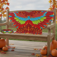 Eagle Wing Cape Role Play Wing Mask Costume Easy to Wear for School Event, Kids