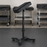 Tattoo Arm Rest Stand Stitched Seams Height Adjustable Arm Rest Black