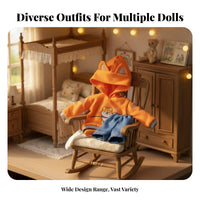 Clothes Variety of Outfits Doll Fashion Set Cute Designs 1/6 Scale Doll Outfit