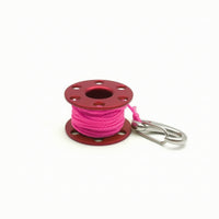 Fishing Reel Keychain Sleek Keyring with Clip Heavy Duty for Outdoor Lovers