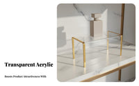 Acrylic Display Stand Versatile Use Acrylic Display Riser Easy to Clean U-Shaped Riser Shelf for Collectors, Shop Owners, Show Show, Store Counter