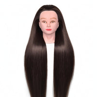 Hair Styling Practice Head Natural Look Hairdressing Mannequin Head