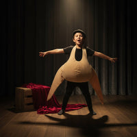 Cosplay Costume Soft Vest Open-Back for Theater, Actors
