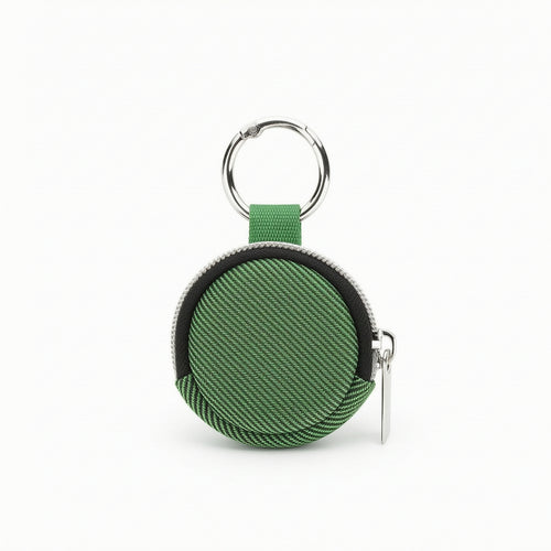 Mini Jewelry Pouch with Keychain Portable Organizer Firm for Travel, Daily Use