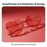 Trigeometric angular upswept Sunglasses Lightweight Frame stylish Accessory for Womale, male